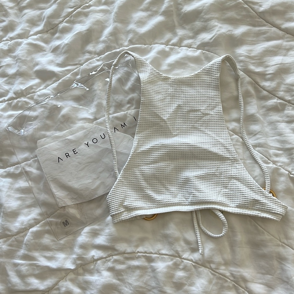 Are You Am I Neus Bib Swim Top